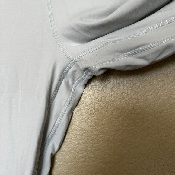 Lululemon Light Blue 7/8 Leggings Aqua Size 8 - Picture 4 of 6